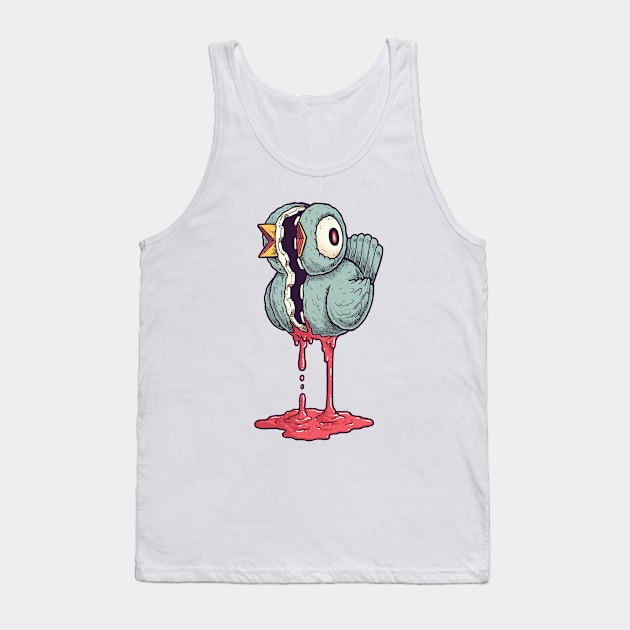 Birds are wierd Tank Top by Lei Melendres